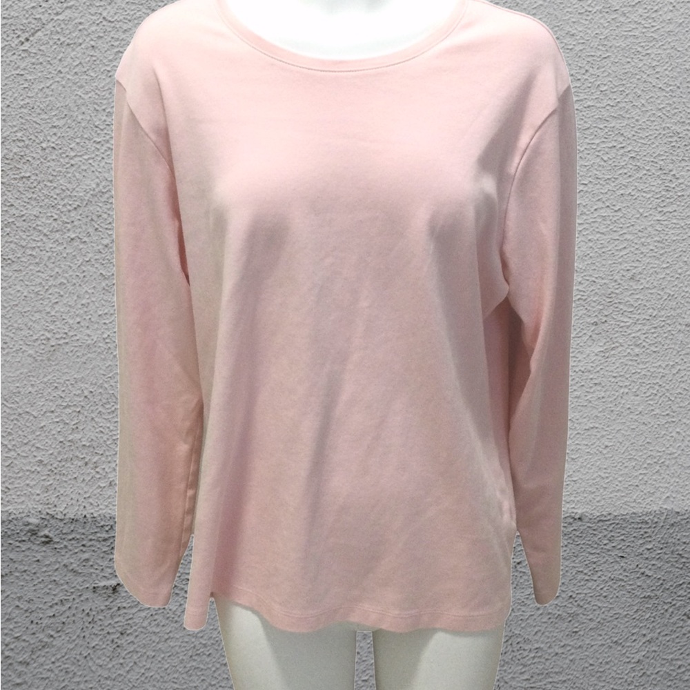 L.L. Bean Pink Long Sleeve Top